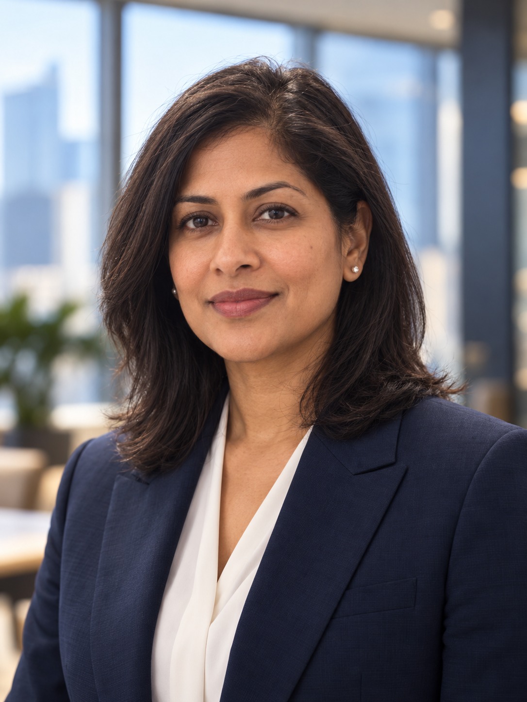Executive portrait of Nina Rao